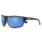 Sentry Matte Black Polarized Blue Mirror