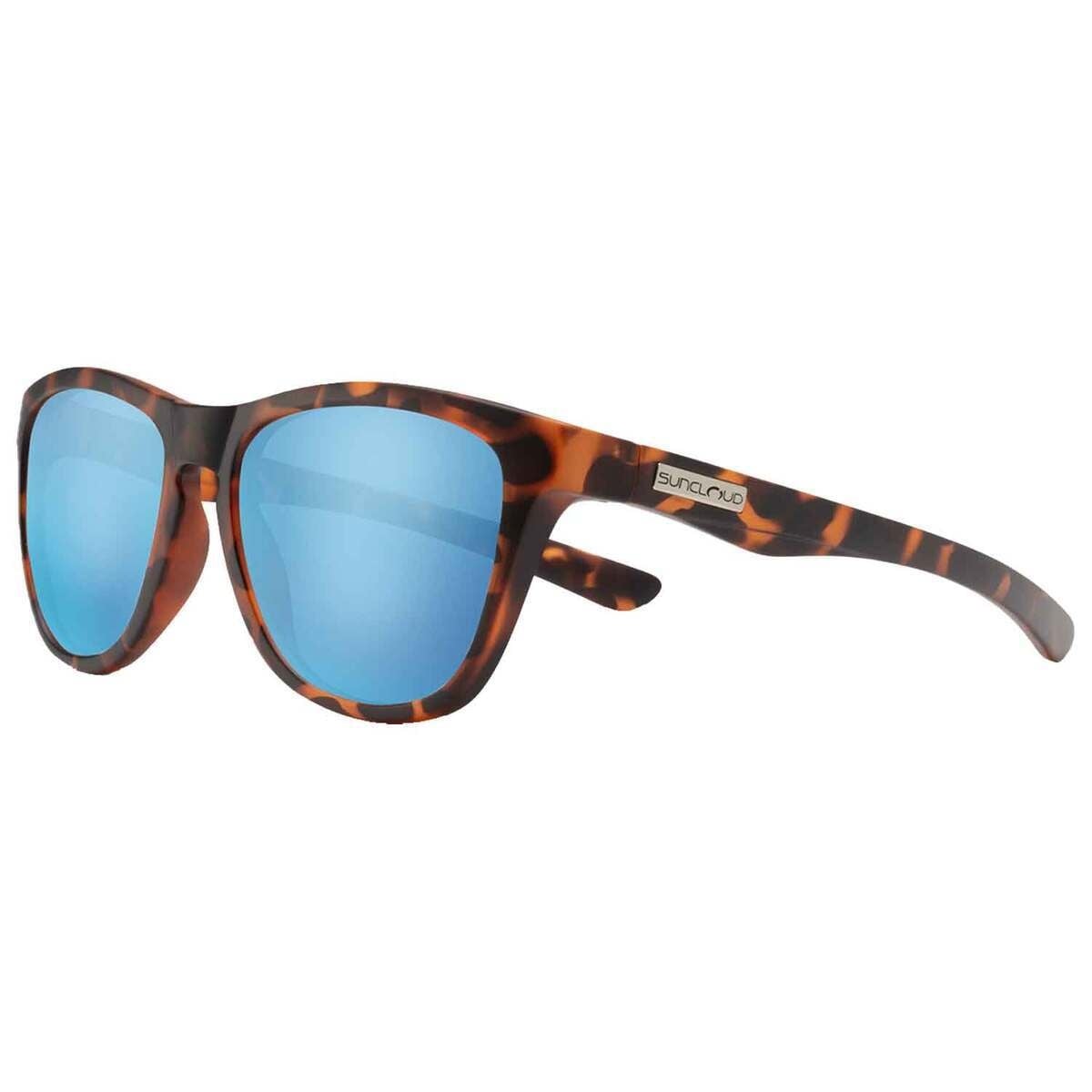 Topsail Matte Tortoise Polarized Aqua Mirror