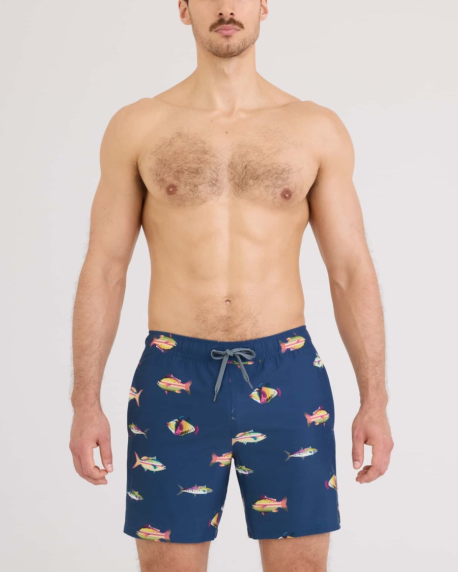 Oh Buoy 2N1 Volley Classic Swim Trunks