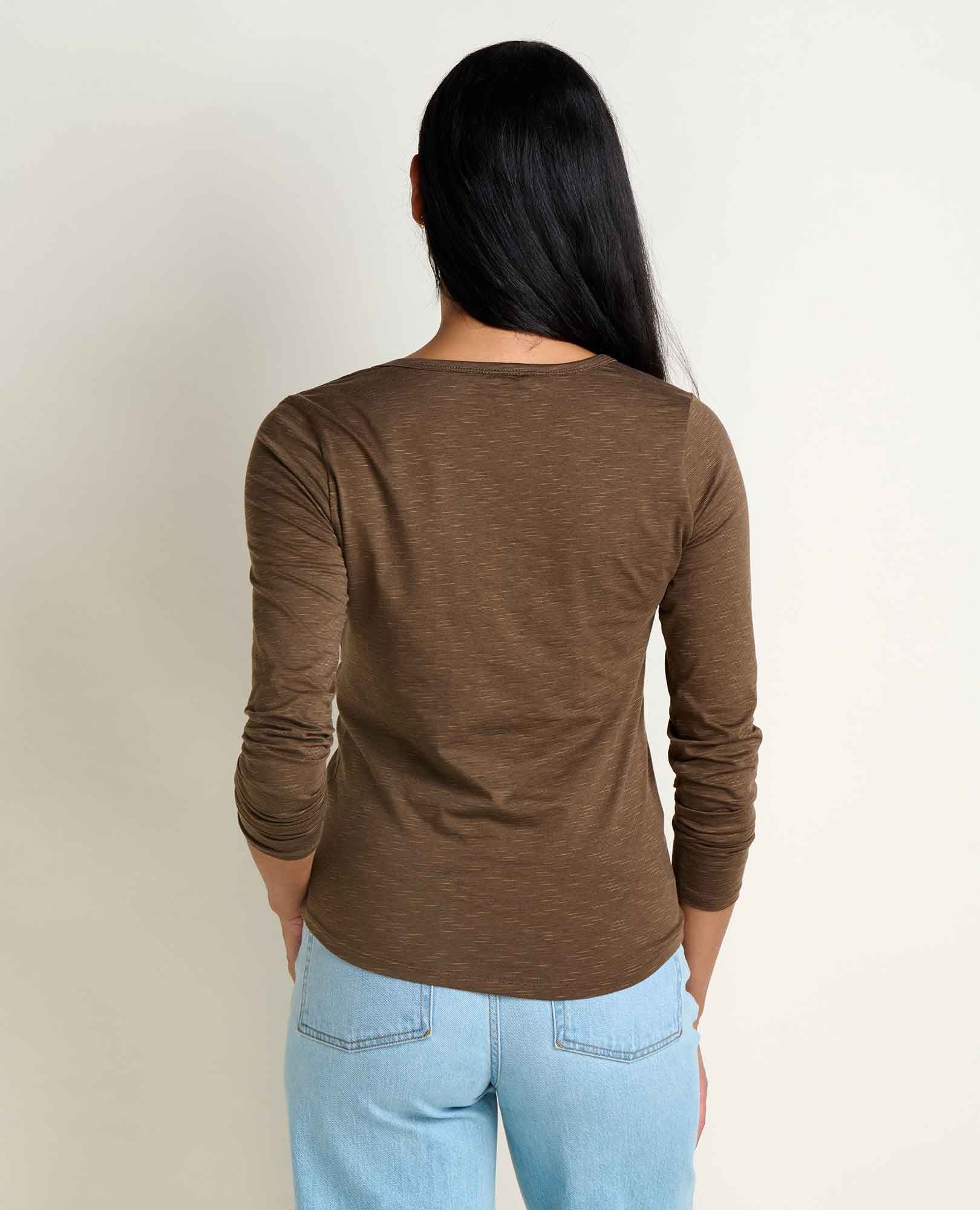 Toad & Co Women's Marley Long-Sleeve V-Neck Tee