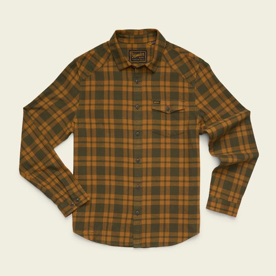 Howler Brothers Men's La Grange Lightweight Flannel Cohen Plaid