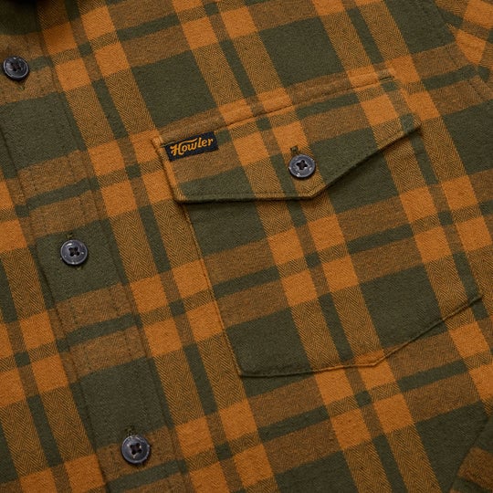 Howler Brothers Men's La Grange Lightweight Flannel Cohen Plaid