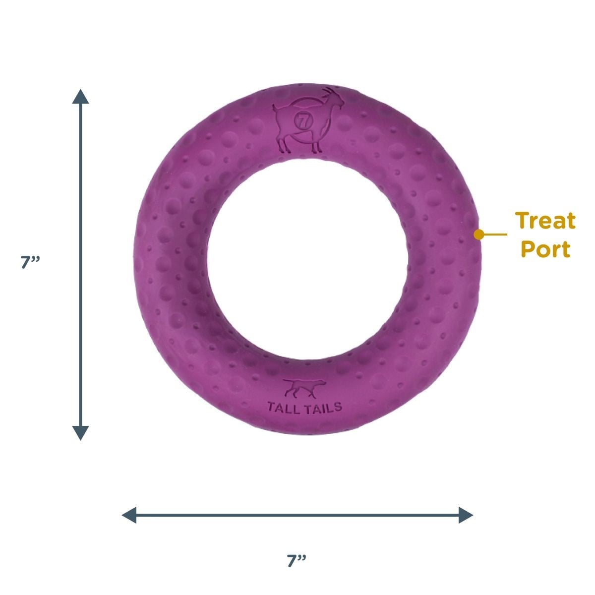 GOAT Rubber Ring -  7" Purple