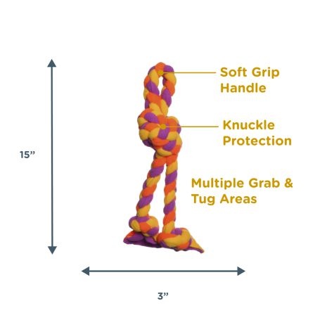GOAT Braided Fleece  Tug Toy - 20.5"