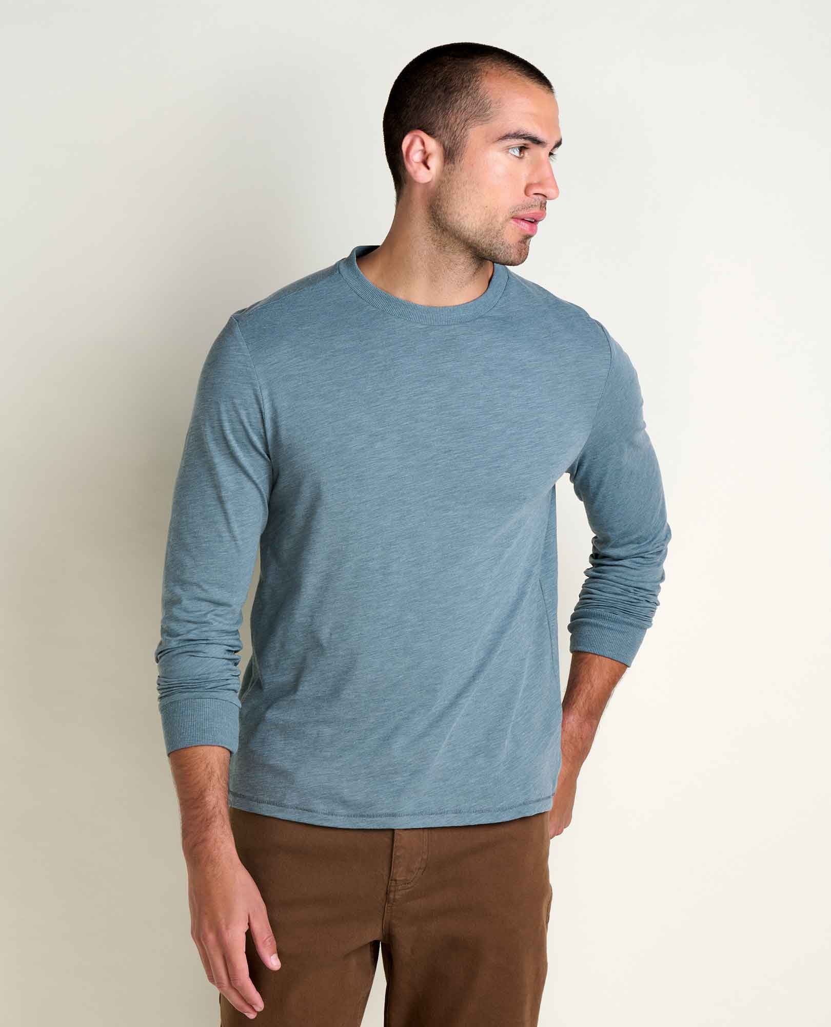 Toad & Co Men's Boundless Jersey Long-Sleeve Creew