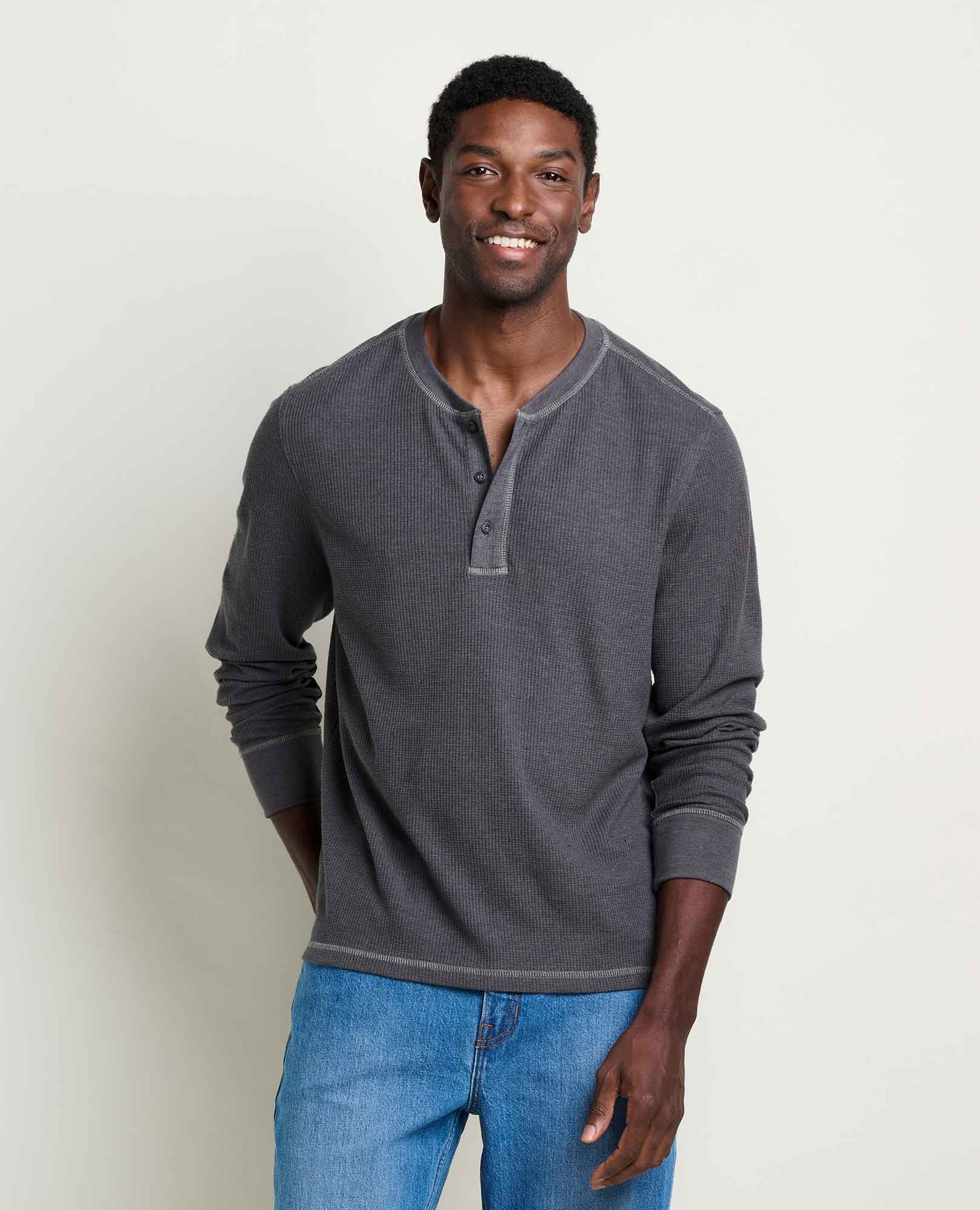 Toad & Co Men's Framer Long-Sleeve Henley