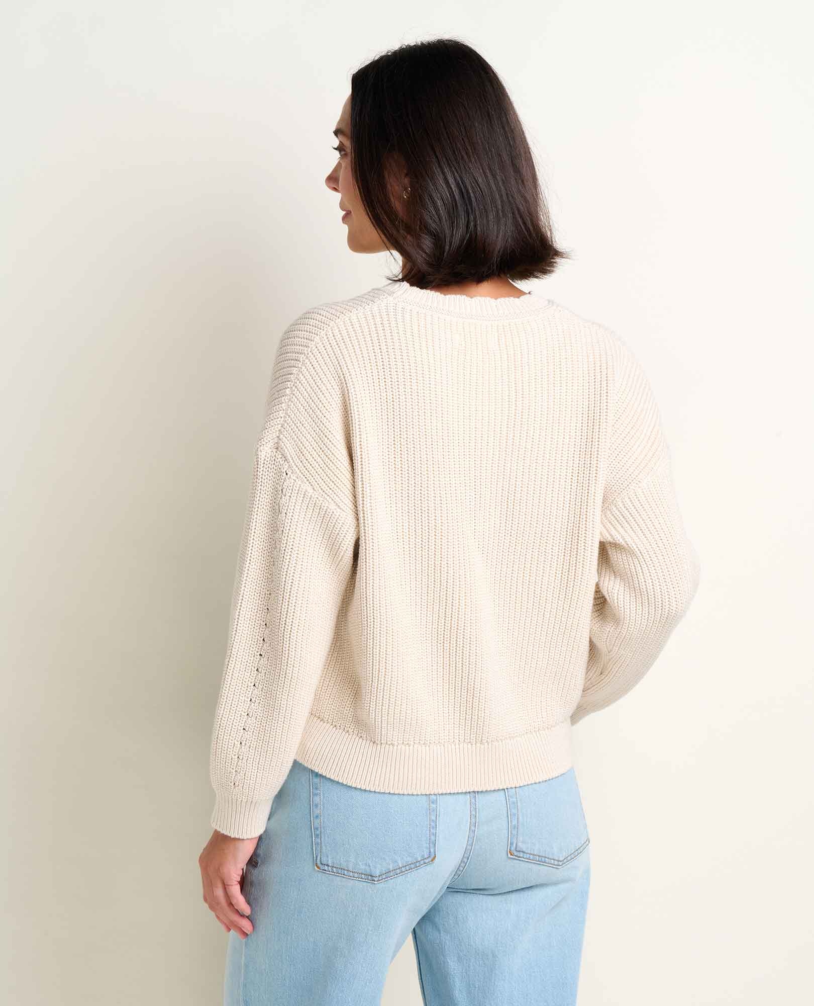 Toad & Co Women's Bianca Shaker Crew Sweater