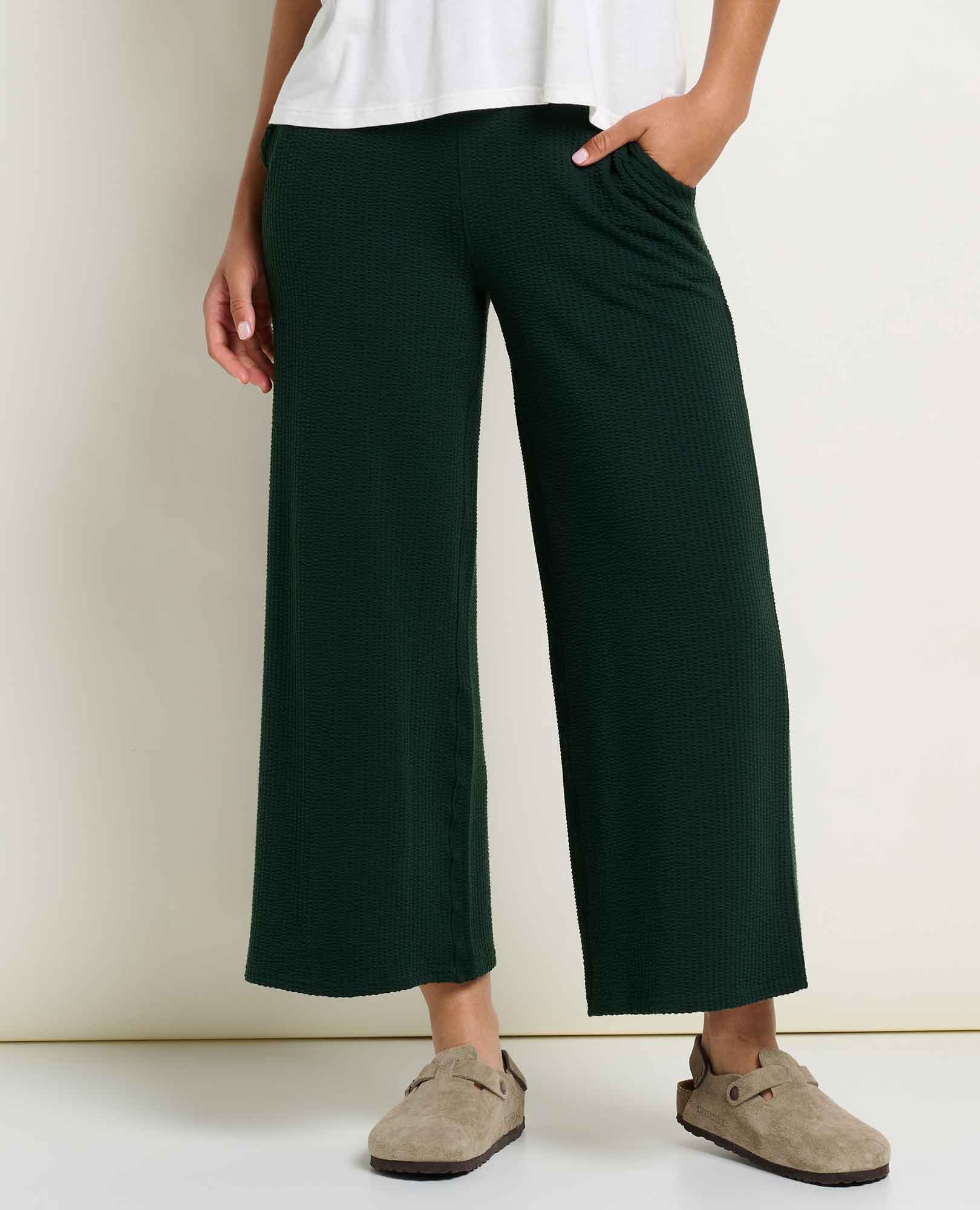 Toad & Co Women's Chaka Wide Leg Crop Pant