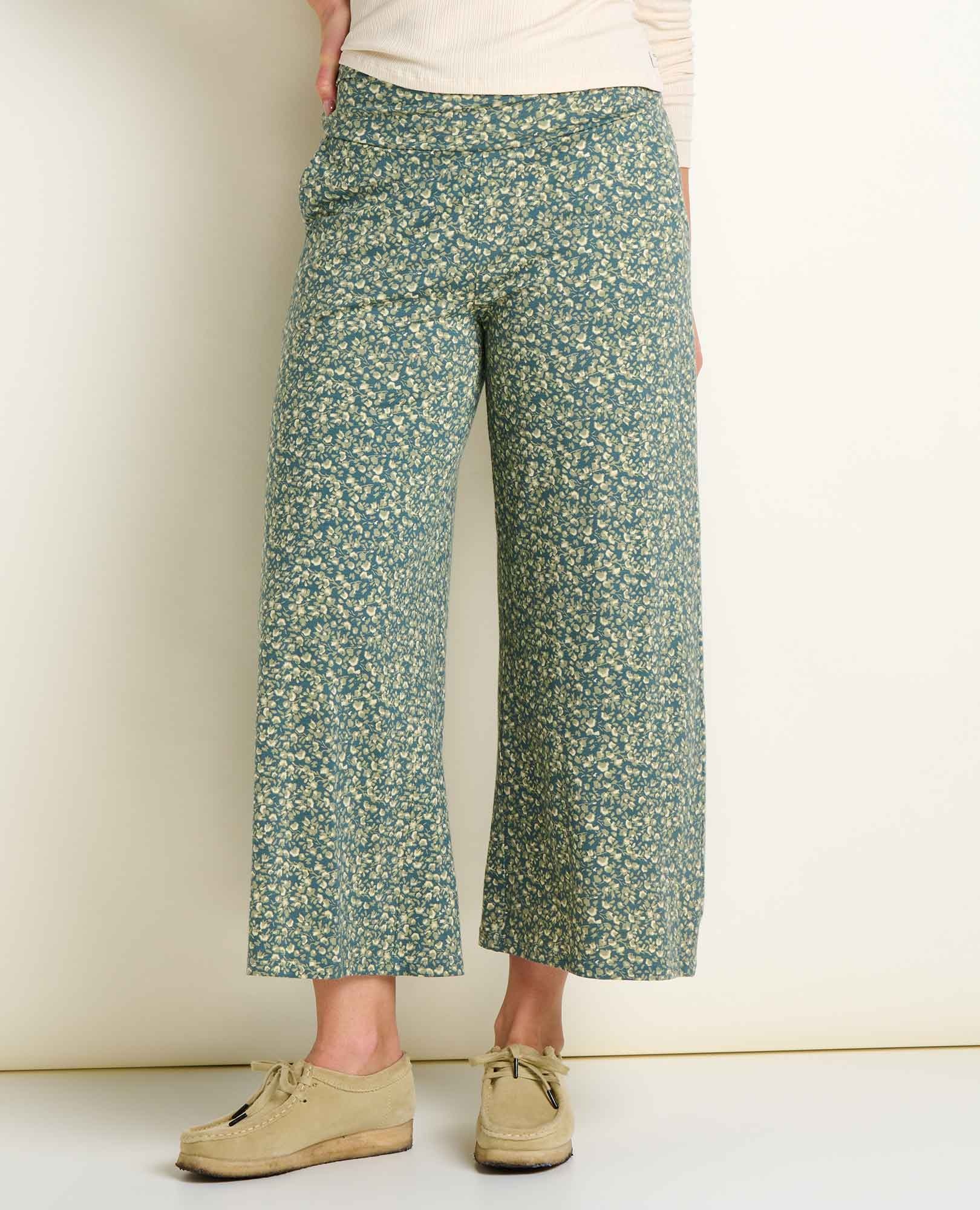 Toad & Co Women's Chaka Wide Leg Crop Pant