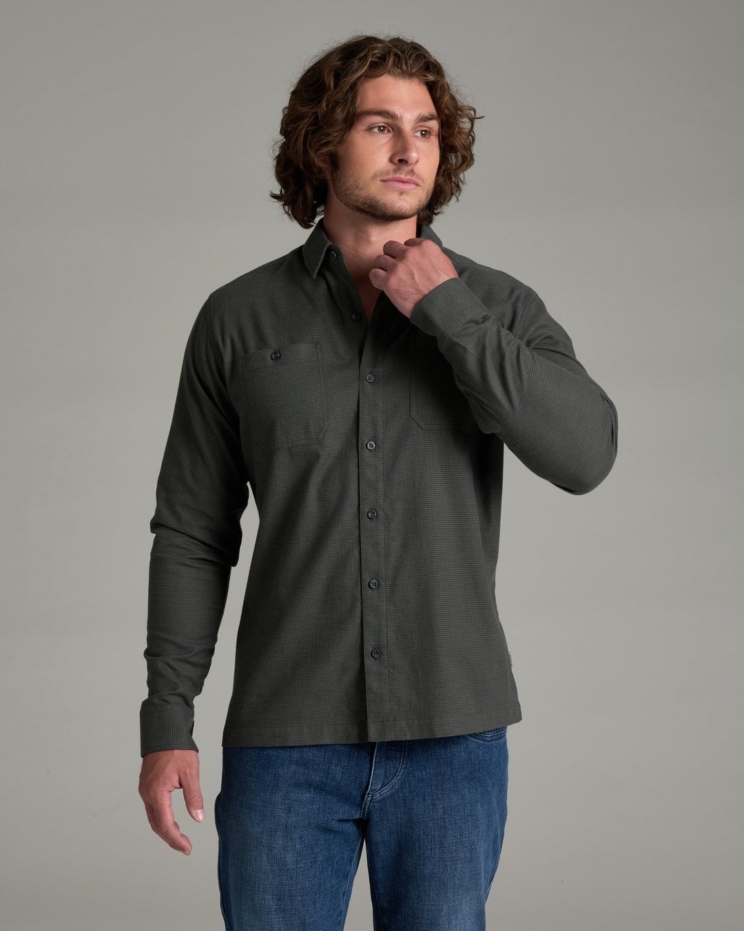 KUHL Men's Revolvr Flannel Long Sleeve