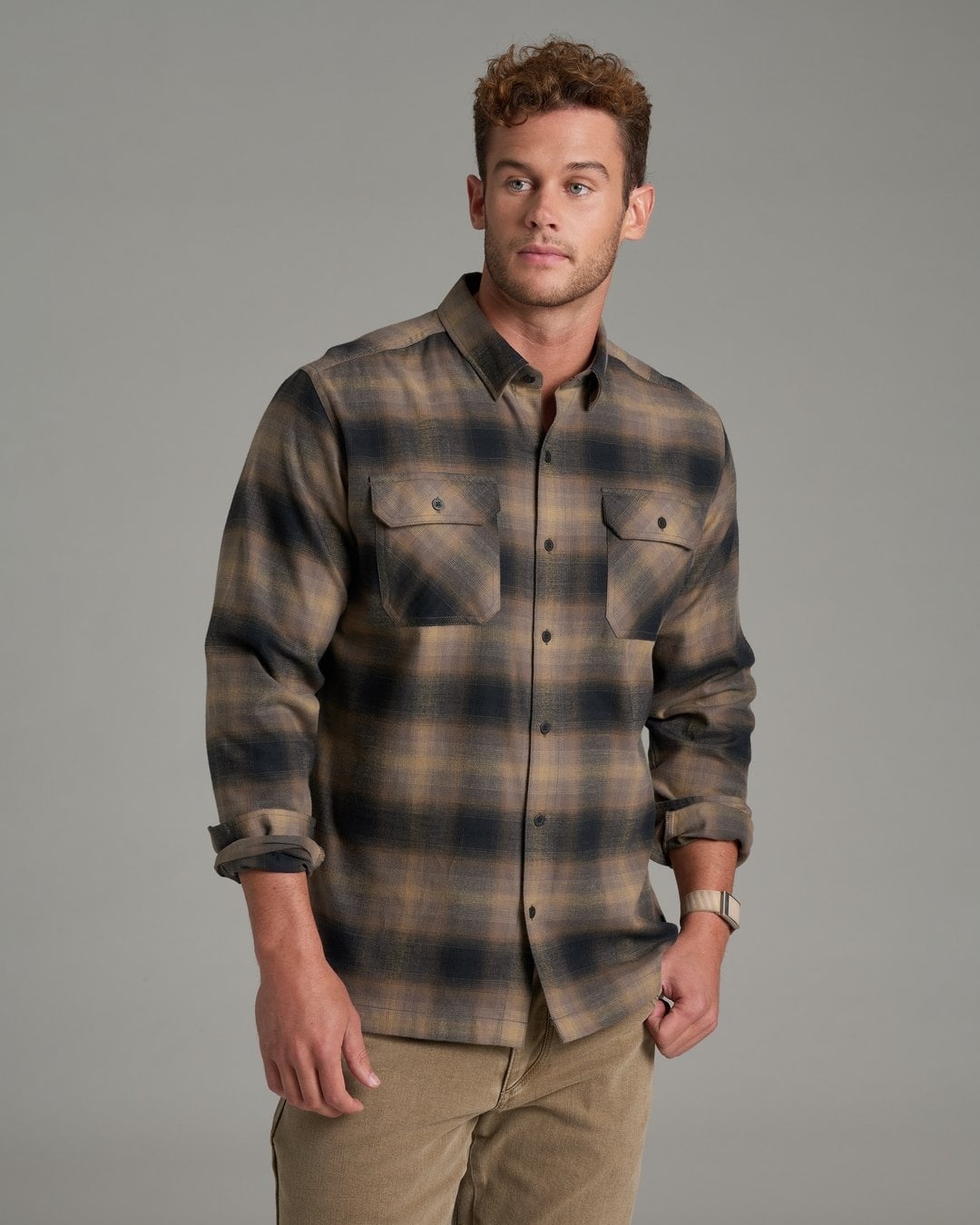 KUHL Men's Dillingr Flannel Long Sleeve