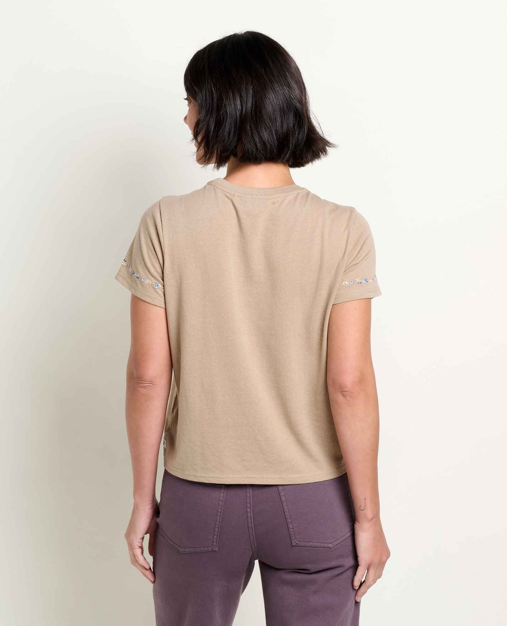 Toad & Co Women's Re-Form Embroidered Crew