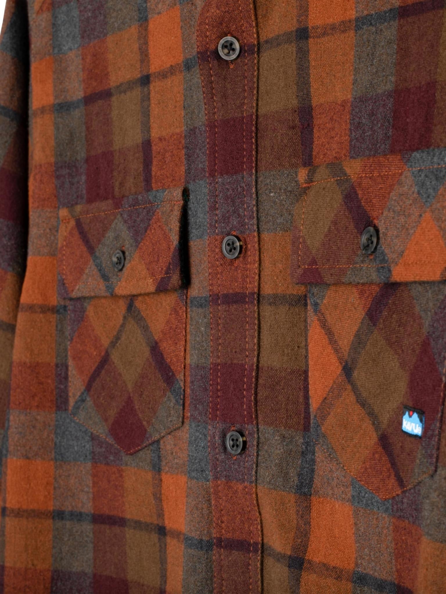 KAVU Men's Buffaroni Long Sleeve Shirt