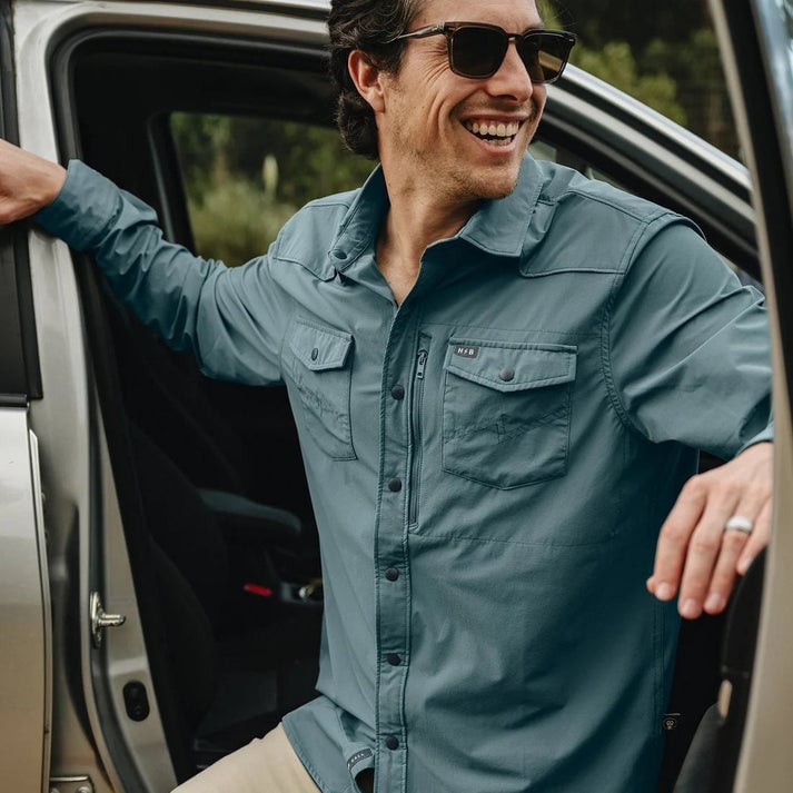 Howler Brothers Men's Emerger Tech Longsleeve UPF Shirt