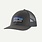 Patagonia P-6 Logo LoPro Trucker Hat Forge Grey