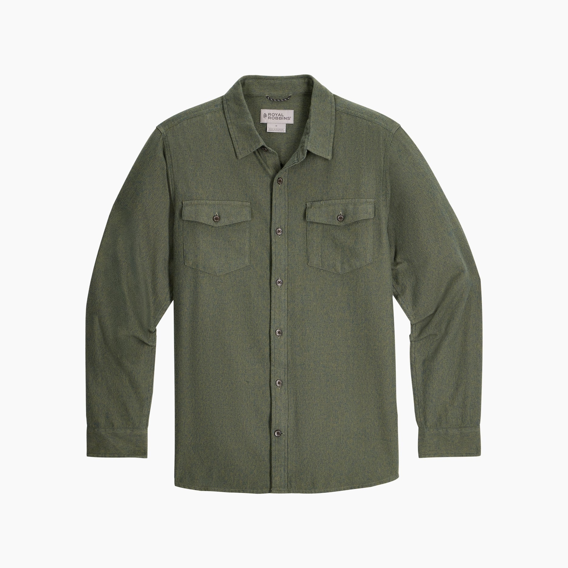 Royal Robbins Men's Bristol Organic Cotton Twill Long Sleeve