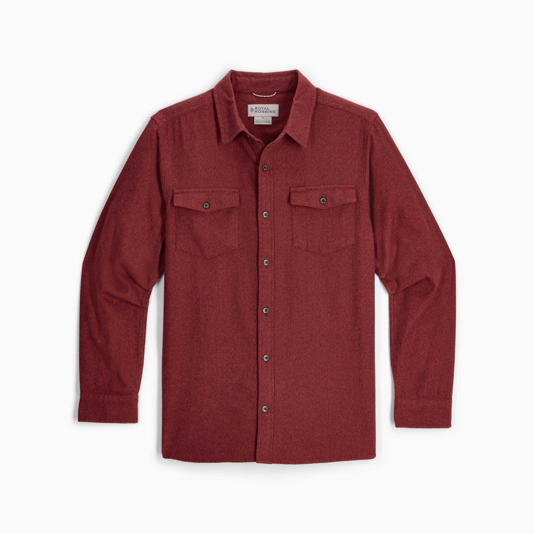 Royal Robbins Men's Bristol Organic Cotton Twill Long Sleeve