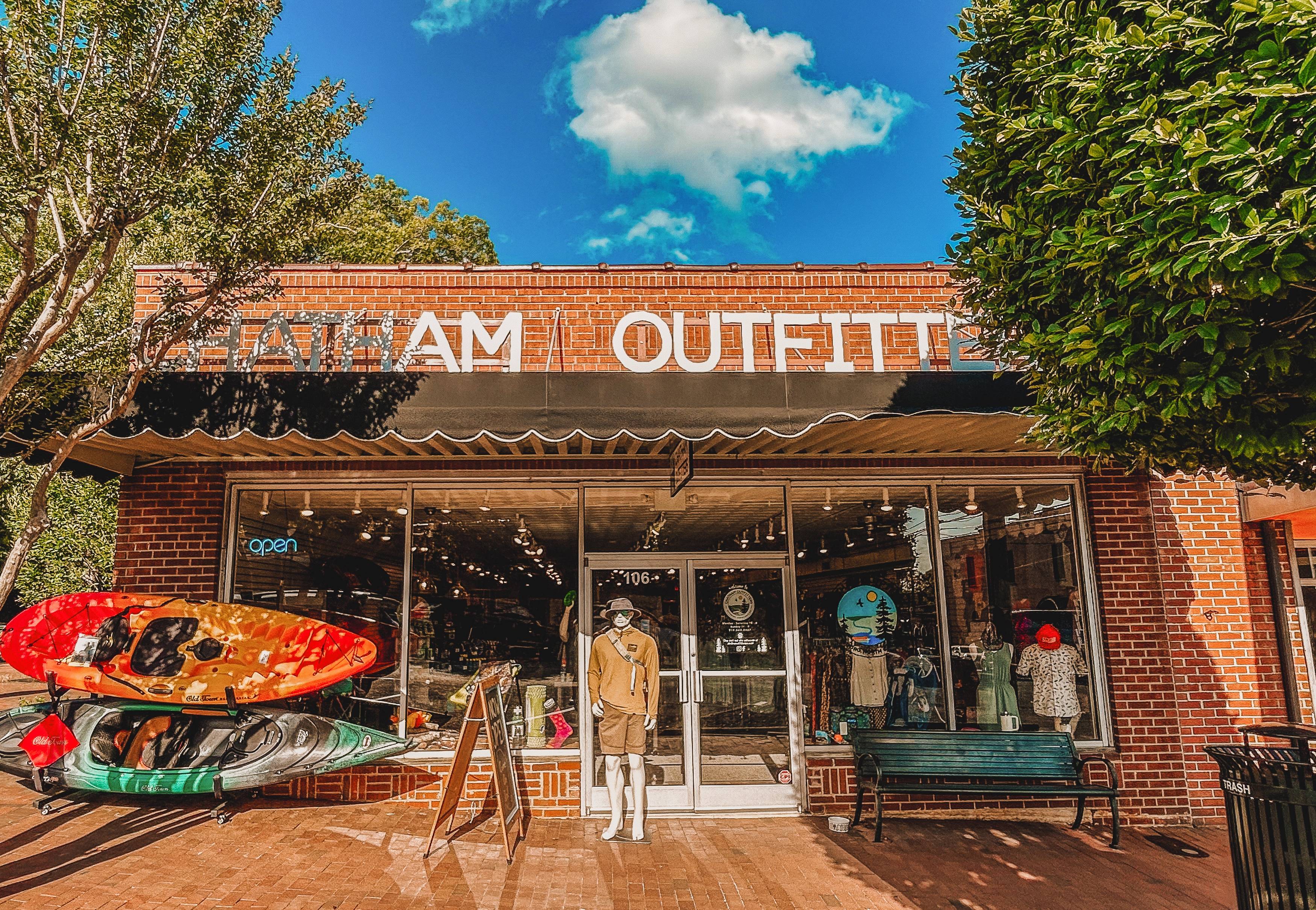 Welcome to Chatham Outfitters! <br><br>We are a family-owned outdoor gear and apparel store in historic downtown Pittsboro, NC.