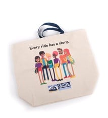 Bulletin Bag Capitol Corridor Canvas Tote Bag