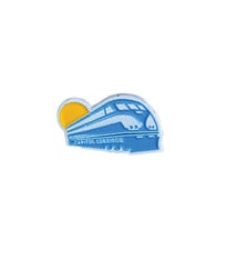 Capitol Corridor F-59 Locomotive Enamel Pin