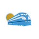 Capitol Corridor F-59 Locomotive Sticker