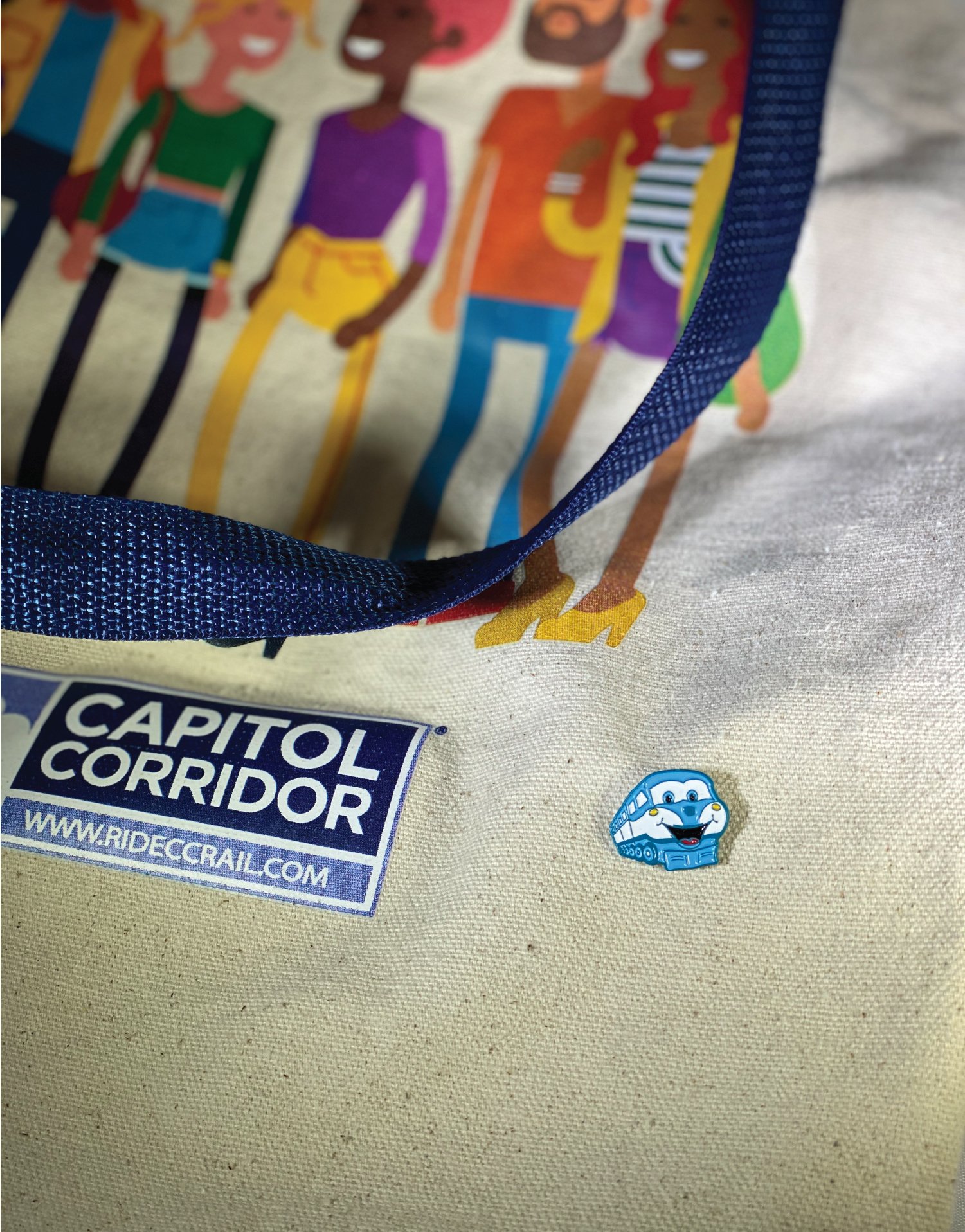 Capitol Corridor Cappy Enamel Pin