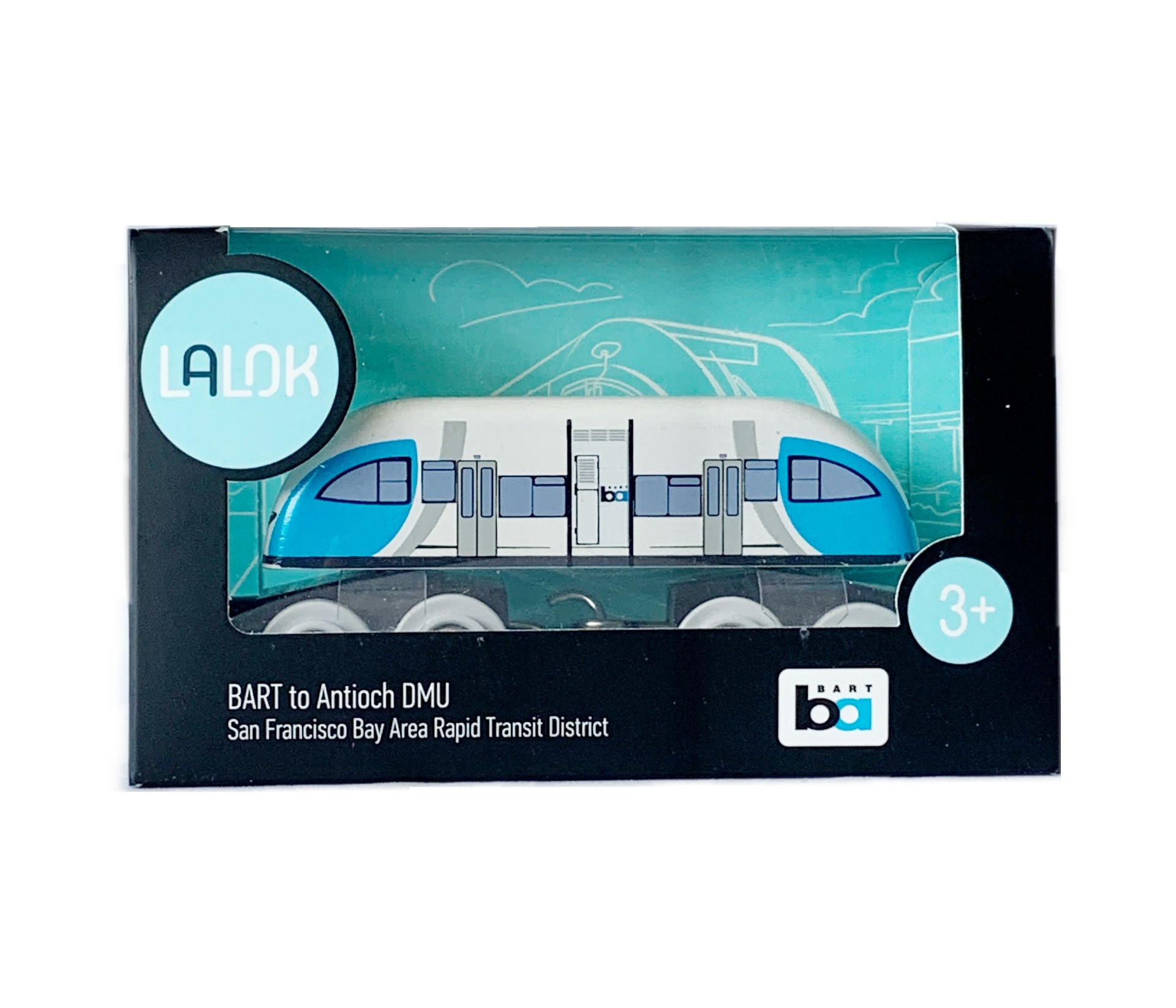 Wooden Toy Train - Antioch DMU Car