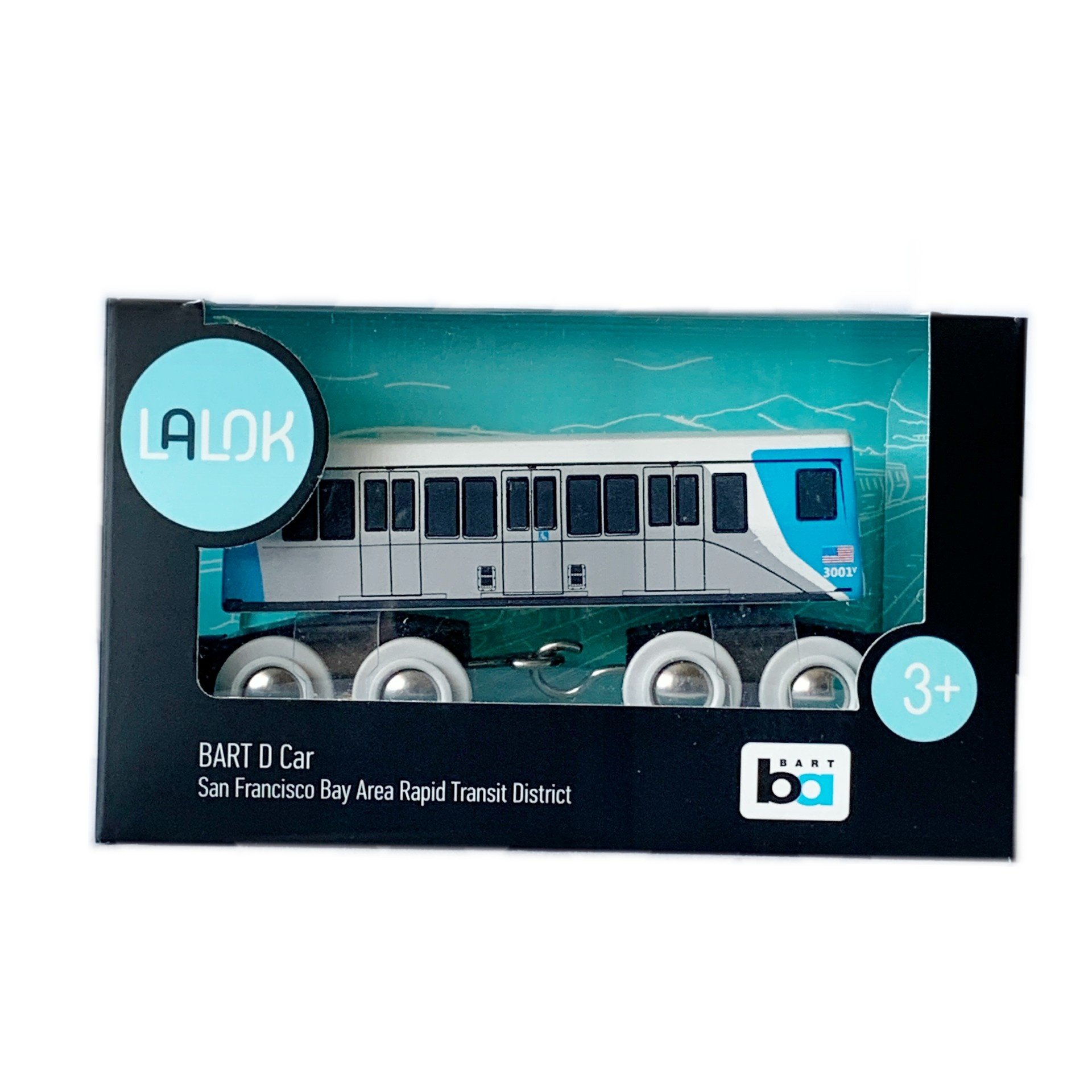 LALOK BART Wooden Toy Train Car - Fleet of the Future *BACK IN STOCK SOON*