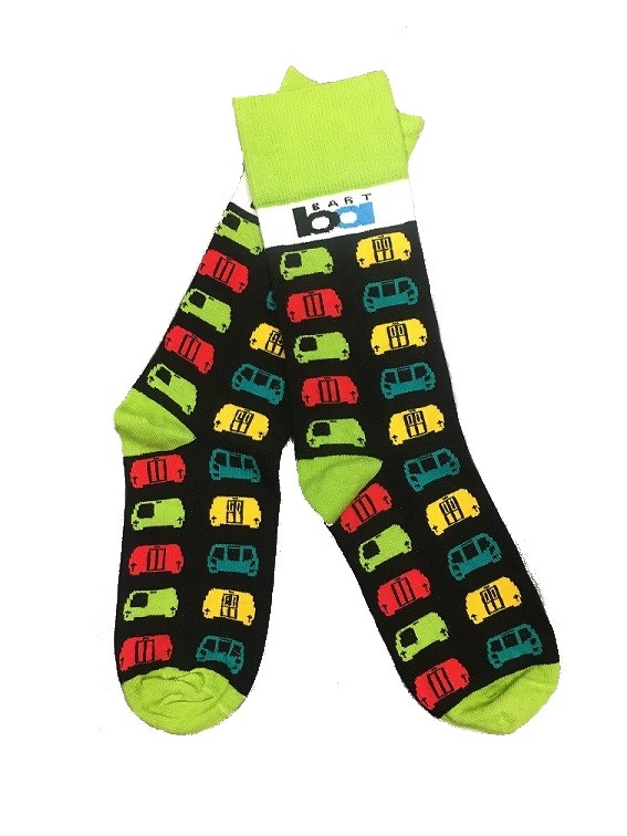 BART A2D Train Socks - railgoods