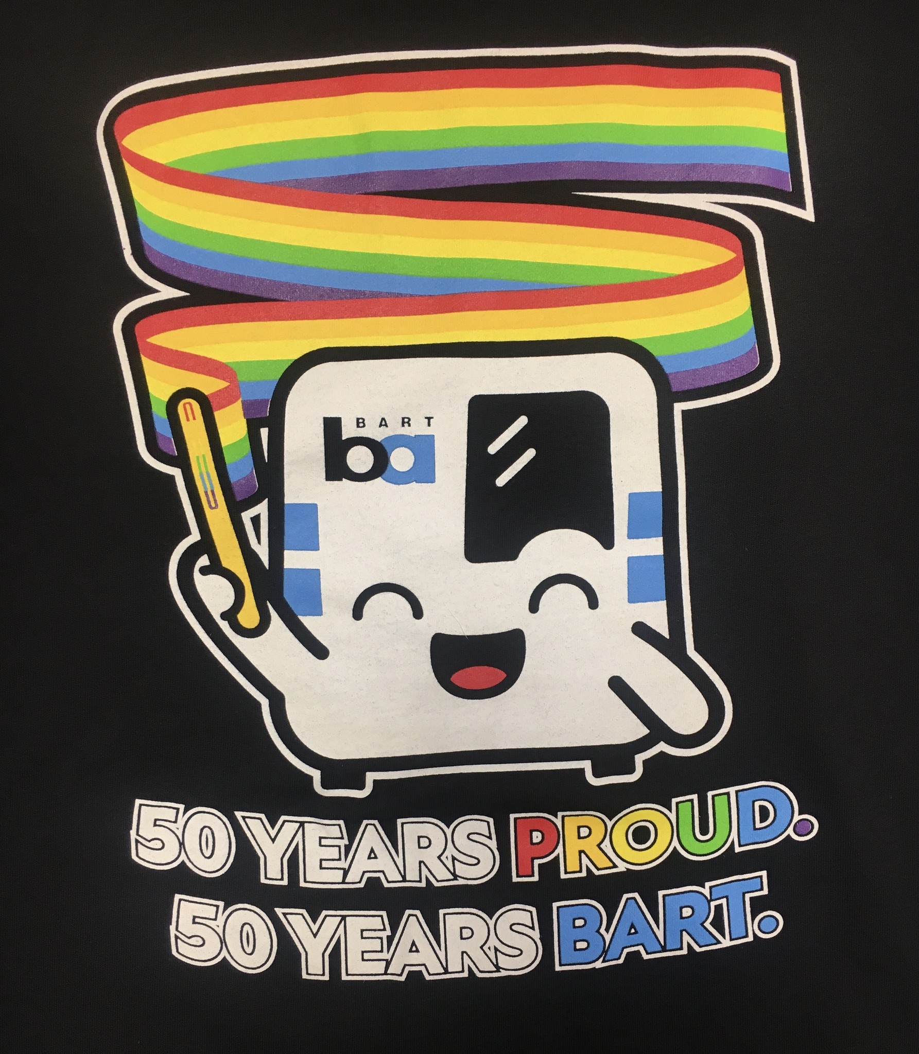 BART 2022 Pride V-Neck T-Shirt