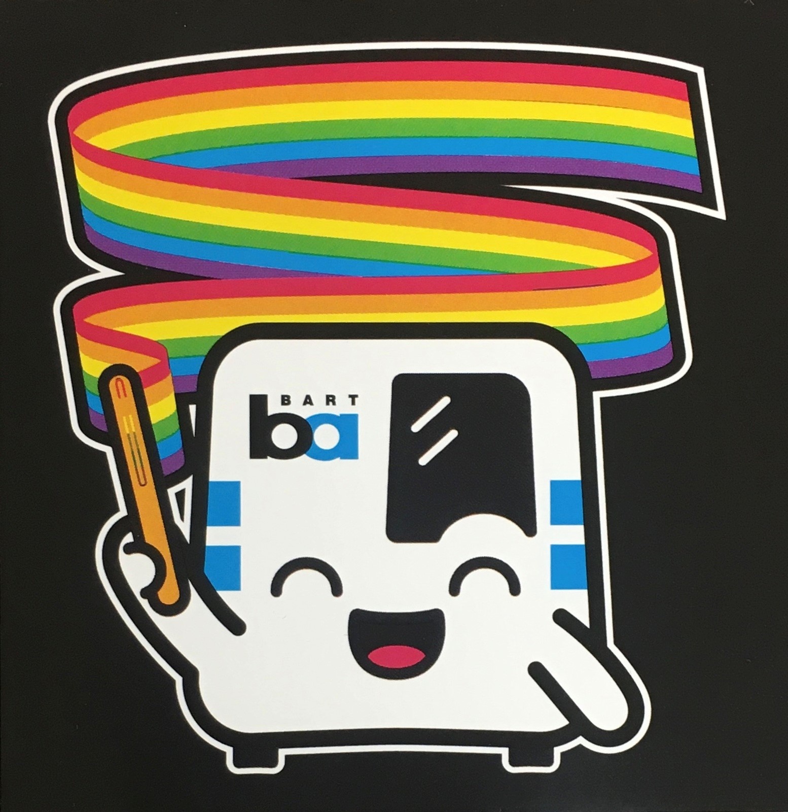 Pride Train Sticker