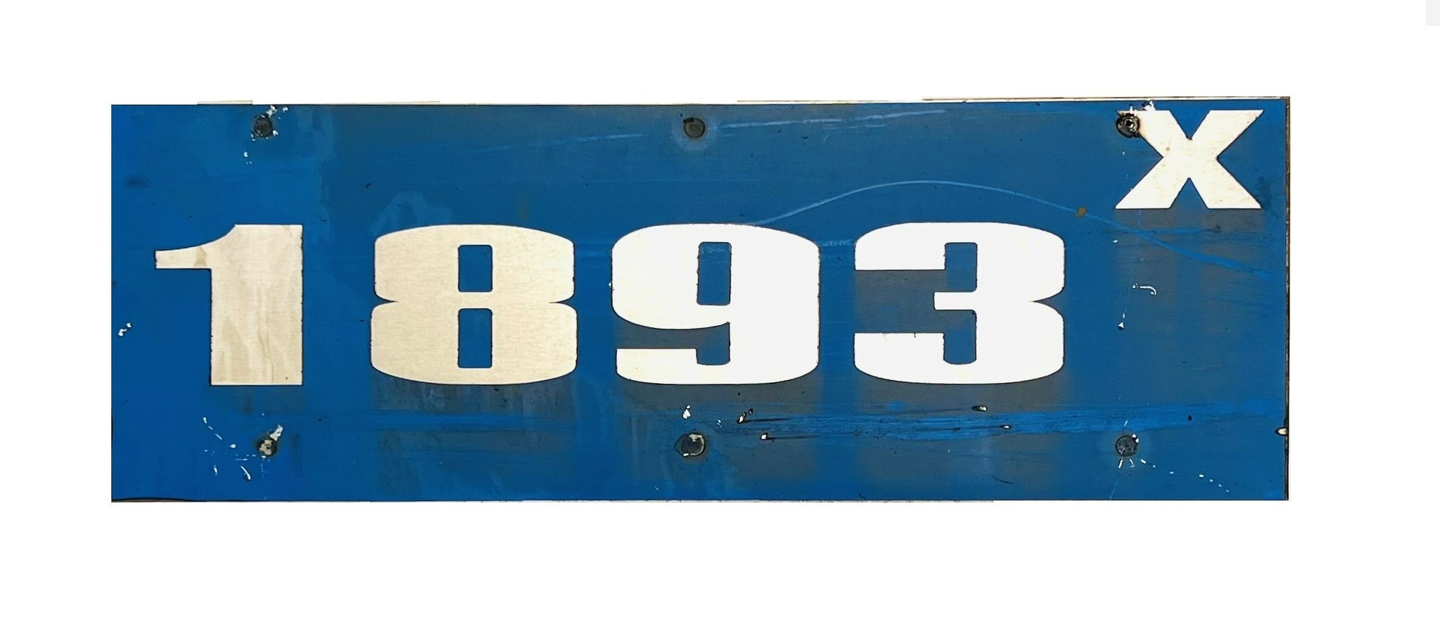 *Currently Sold Out* BART Legacy Train Number Plate * Currently Sold Out*