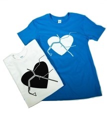 Gildan BART Heart T-Shirt Ladies