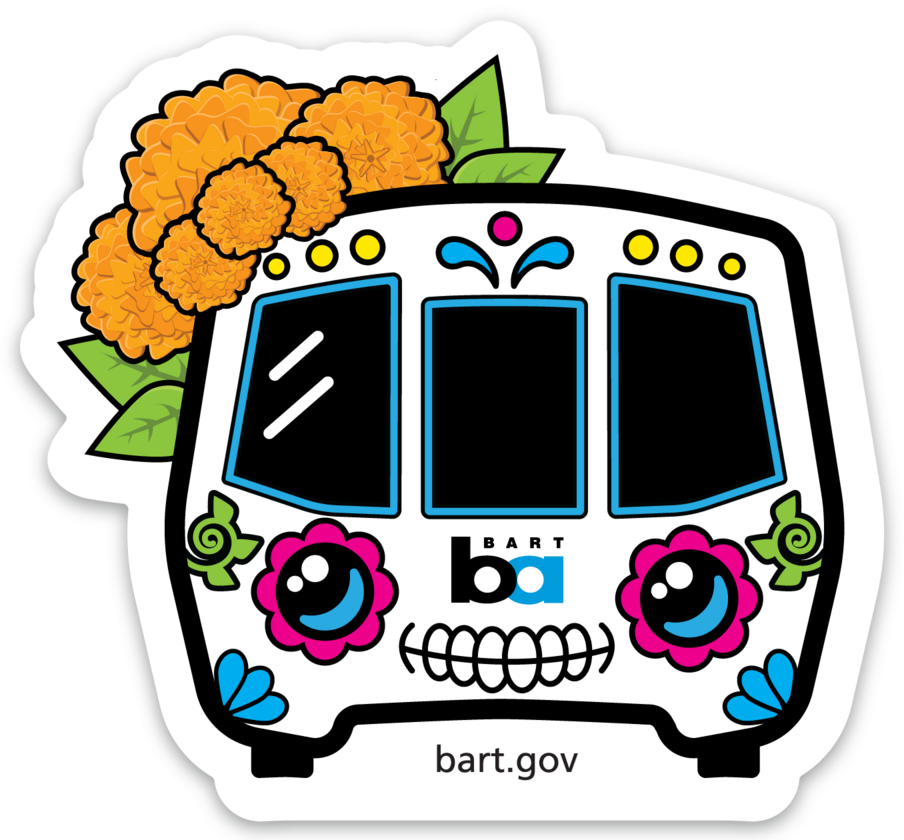 Dia De Los Muertos Sticker