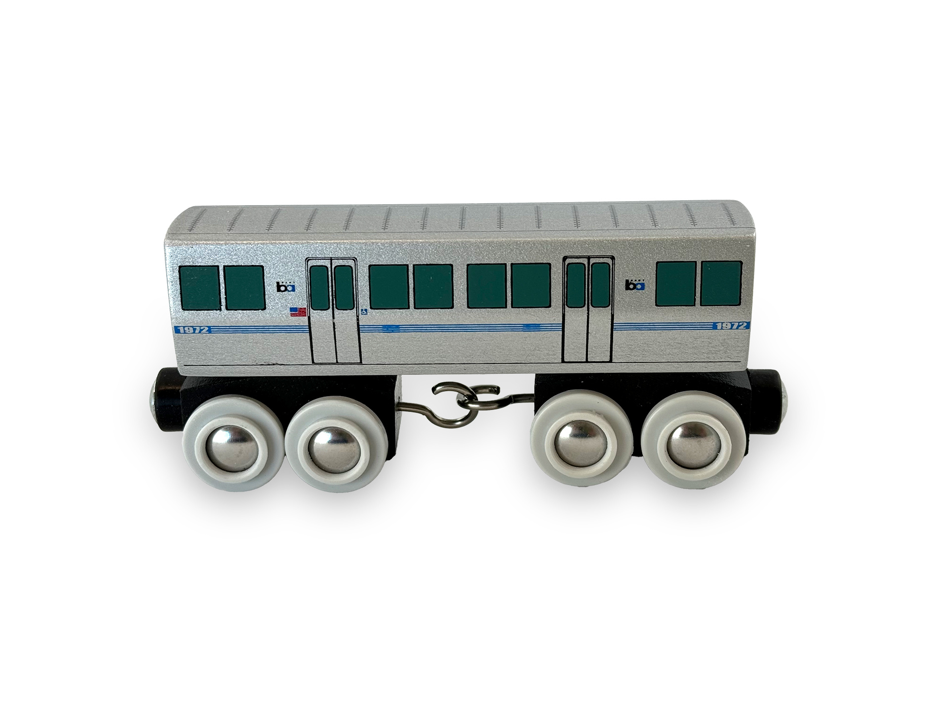 *NEW* BART Wooden Toy Train - Legacy B Car