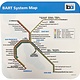 BART System Map Eyeglass Wipe