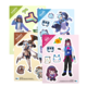 Anime Mascot Stickers 4-Pack