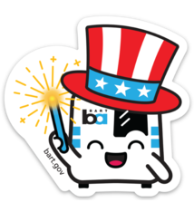 4th of July BARTy Sticker