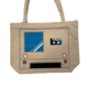 Legacy Train Canvas Tote Bag