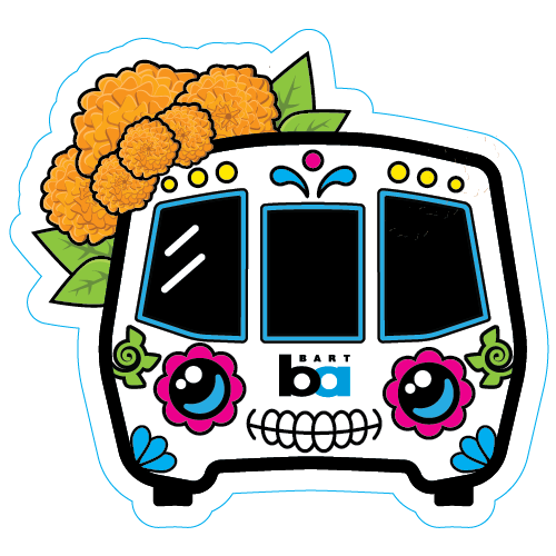 Dia De Los Muertos Sticker