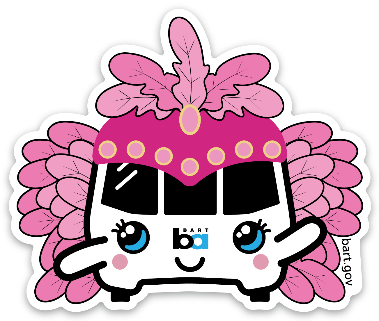 *NEW* Carnaval BARTy Sticker