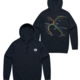 BART System Map Pullover Hoodie 2XL