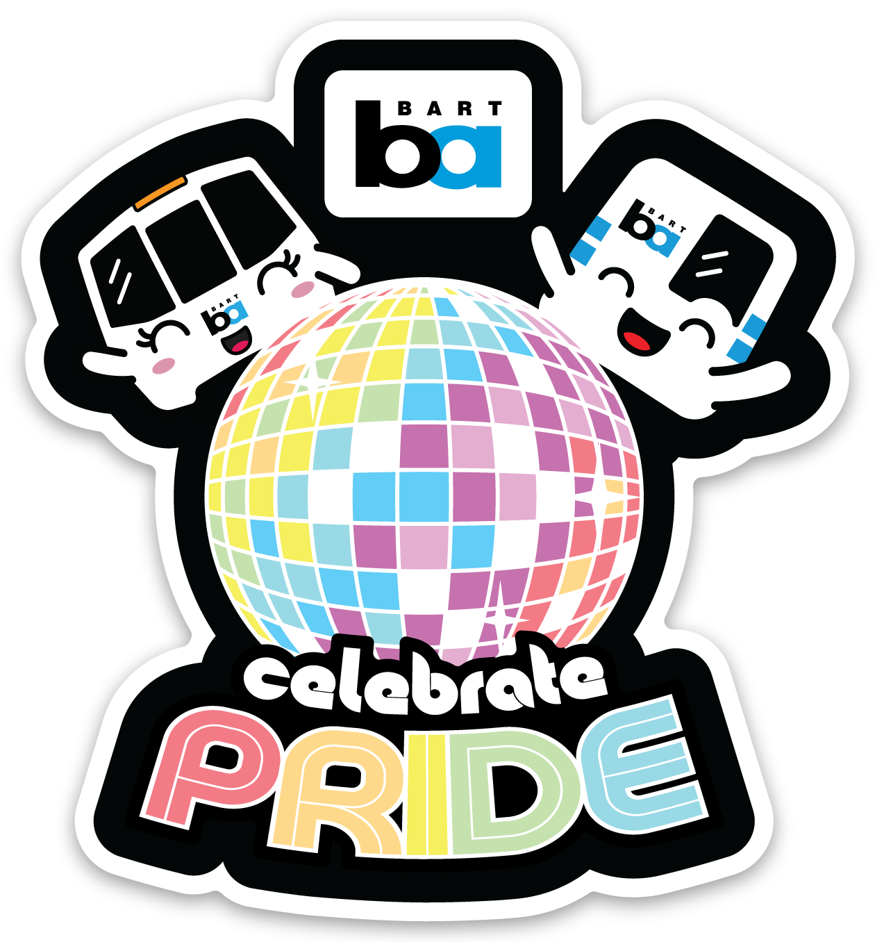 Sticker 2025 Celebrate Pride