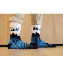 BART Bay Area Skyline Socks