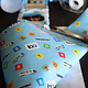 BART Train Cars Wrapping Paper