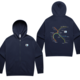 BART System Map ZIP UP Hoodie