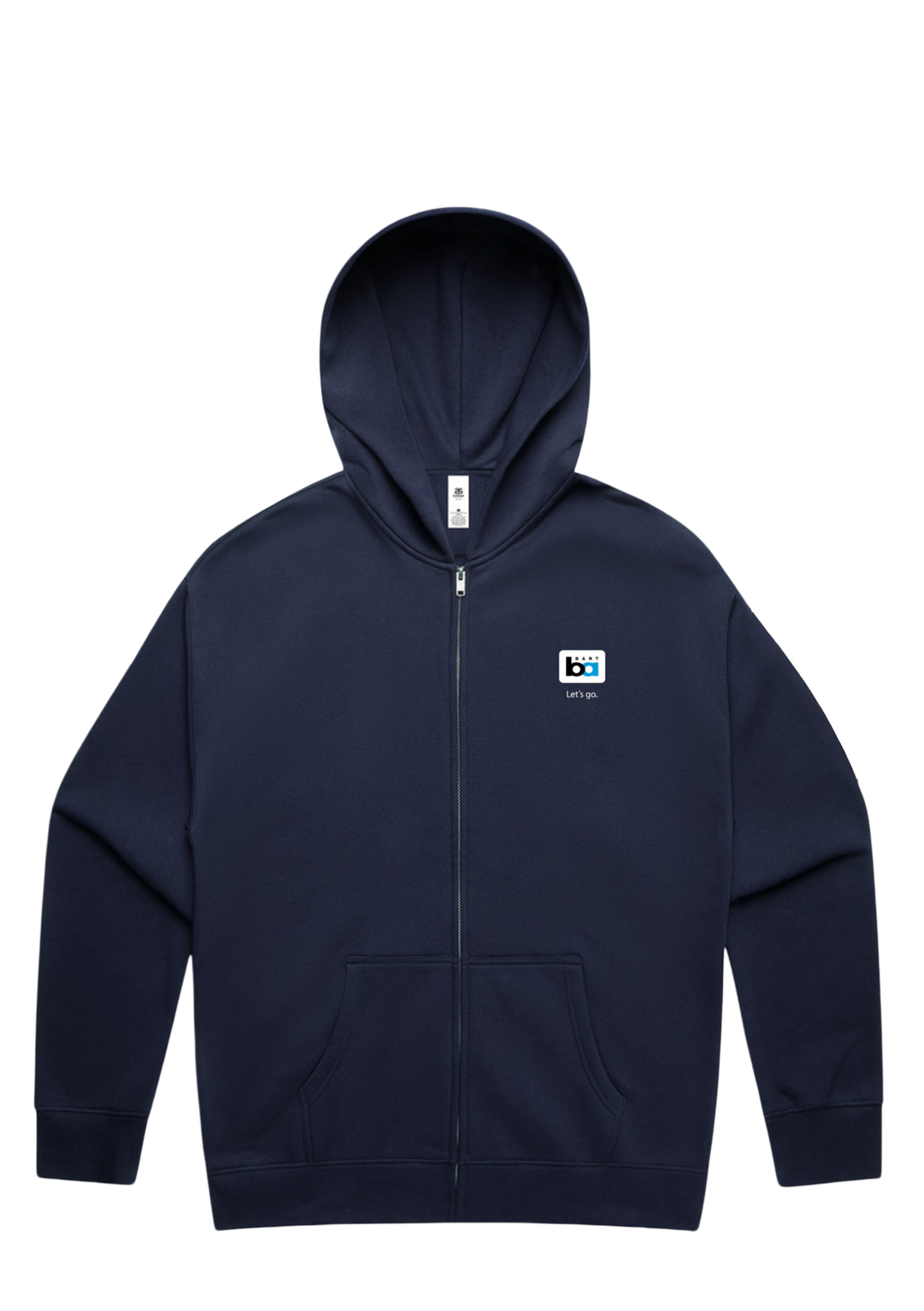 BART System Map ZIP UP Hoodie