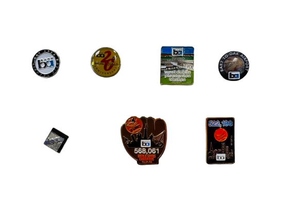 BART Mystery Pin Set