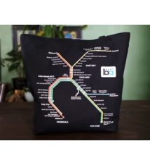 System Map Reversible Tote