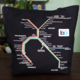 BART System Map Reversible Tote
